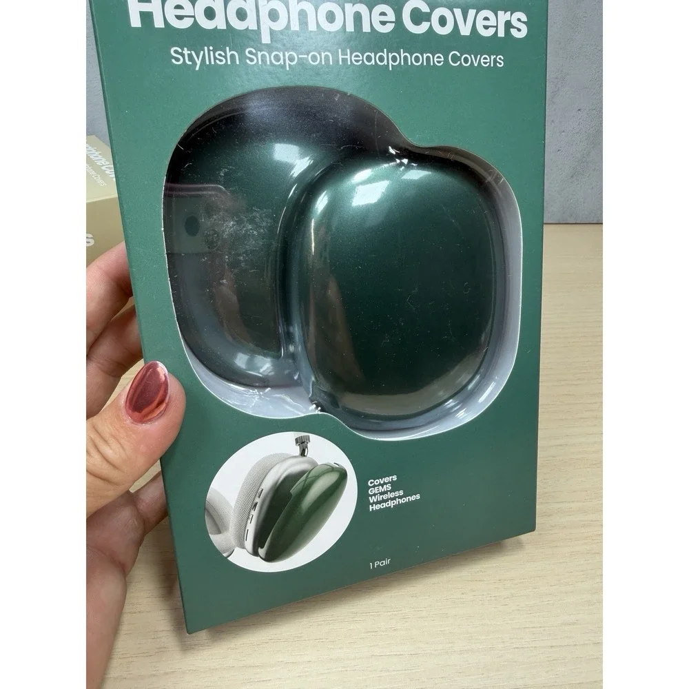 GEMS Wireless Over-Ear Headphone Covers Green‎